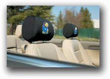Kansas Jayhawks Head Rest Covers - Set of 2