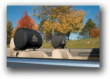 Lousianna State Tigers Head Rest Covers - Set of 2