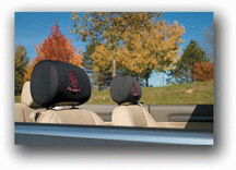 Oklahoma Sooners Head Rest Covers - Set of 2