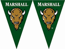 Marshall Thundering Heard Party Pennants - 50 Foot String