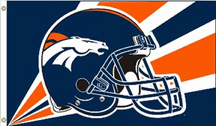 Denver Broncos Premium 3' x 5' Flag