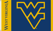 West Virginia Mountaineers Premium 3 x 5 Flag