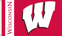 Wisconsin Badgers Premium 3 x 5 Flag