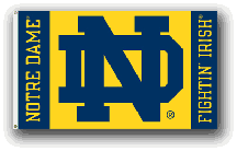Notre Dame Fighting Irish Premium 3′ x 5′ Flag Picture