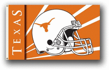 Texas Longhorns Premium 3 x 5 Helmet Flag