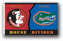 Florida Gators vs. Florida State Seminoles Premium 3′ x 5′ Rivalry Flag Picture