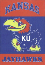 Kansas Jayhawks Premium 28' x 40' Two-Sided Banner