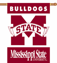 Mississippi State Bulldogs Premium 28' x 40' Two-Sided Banner