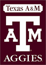 Texas A & M Aggies Premium 28" x 40" Two-Sided Banner