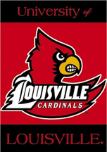 Louisville Cardinals Premium 28' x 40' Two-Sided Banner