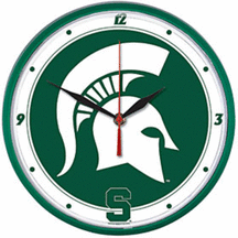 Michigan State Spartans Wall Clock from WinCraft