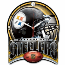 Pittsburgh Steelers High Definition Wall Clock
