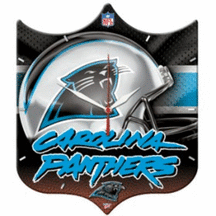 Carolina Panthers High Definition Wall Clock