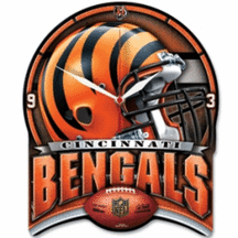 Cincinnati Bengals High Definition Wall Clock
