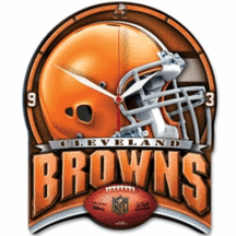 Cleveland Browns High Definition Wall Clock