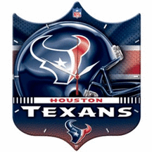 Houston Texans High Definition Wall Clock