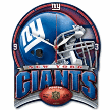 New York Giants High Definition Wall Clock