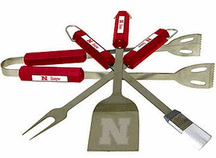 Nebraska Cornhuskers Grill BBQ Utensil Set