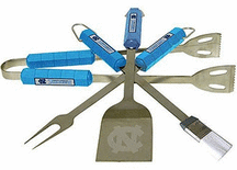 North Carolina Tar Heels Grill BBQ Utensil Set