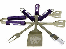 Kansas State Wildcats Grill BBQ Utensil Set