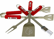 Louisville Cardinals Grill BBQ Utensil Set