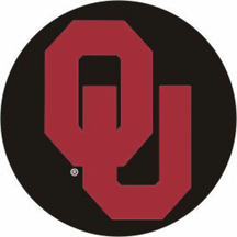 Oklahoma Sooners NCAA Licensed Black Tire Cover