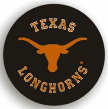 Texas Longhorns NCAA Licensed Black Spare Tire Cover