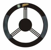 Oakland Athletics Mesh Steering Wheel Cover Picture