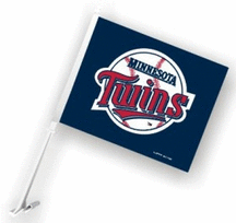 Minnesota Twins Car Flags - 1 Pair