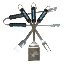 Detroit Lions Grill BBQ Utensil Set