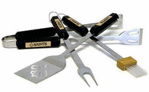 New Orleans Saints Grill BBQ Utensil Set