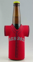 Boston Red Sox Bottle Jersey Holders - Set of 4 Picture