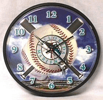 Florida Marlins Wall Clock from WinCraft