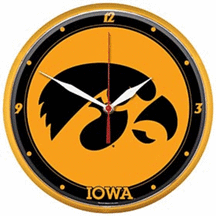 Iowa Hawkeyes Wall Clock from WinCraft