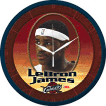 LeBron James Cleveland Cavaliers Wall Clock from WinCraft