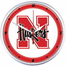 Nebraska Cornhuskers Wall Clock from WinCraft