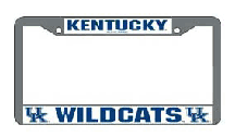 Kentucky Wildcats Chrome License Plate Frame - Set of 2