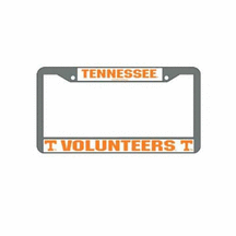 Tennessee Volunteers Chrome License Plate Frame - Set of 2