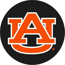 Auburn Tigers NCAA Licensed Black Tire Cover