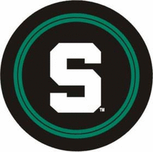 Michigan State Spartans NCAA Licensed Black Tire Cover