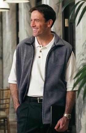 The Summit Collection Ridgeline Fleece Vest from (3X-Large) Charles River Apparel
