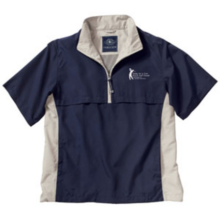 The Ace Short Sleeve Windshirt from Charles River Apparel
