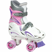 Girls Adjustable Quad Skates from Chicago Skates