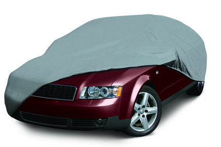 Classic Accessories Deluxe PolyPro III™ Car Cover (Fits Mid Size Cars)