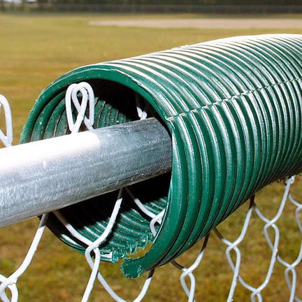 100' Poly-Cap Fence Protector (Green)
