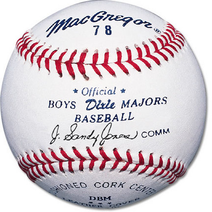 "#78 Official Dixie&REG; Boys and Majors Baseballs (1 Dozen)"

