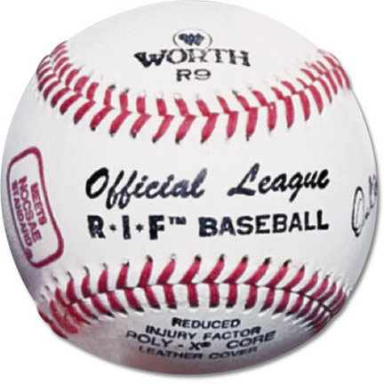 "Worth RIF&REG; Level 1 Little League Baseballs - Ages 5-8 (1 Dozen)"
