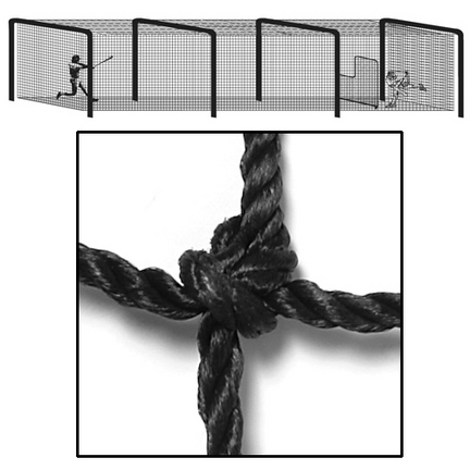All-Star 70' x 14' x 12' Nylon Batting Tunnel
