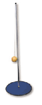 Portable Tetherball Pole and Ball Set