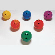 3 lb. Rubberized Plastic Purple Bowling Ball